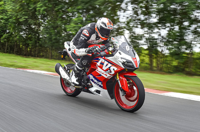 2021 TVS Apache RR 310 review, track ride 2021 TVS Apache RR 310 review, track ride